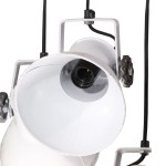 vidaXL Lampă suspendată, alb, 30x30x100 cm, 25 W, E27 vidaXL Lampă suspendată, alb, 30x30x100 cm, 25 W, E27