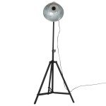 vidaXL Lampă de podea 25 W, argintiu vintage, 61x61x90/150 cm, E27 vidaXL Lampă de podea 25 W, argintiu vintage, 61x61x90/150 cm, E27