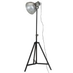 vidaXL Lampă de podea 25 W, argintiu vintage, 61x61x90/150 cm, E27 vidaXL Lampă de podea 25 W, argintiu vintage, 61x61x90/150 cm, E27