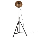 vidaXL Lampă de podea 25 W, alamă antichizată, 61x61x90/150 cm, E27 vidaXL Lampă de podea 25 W, alamă antichizată, 61x61x90/150 cm, E27