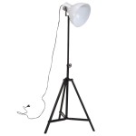 vidaXL Lampă de podea, alb, 61x61x90/150, 25 W, E27 vidaXL Lampă de podea, alb, 61x61x90/150, 25 W, E27