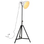vidaXL Lampă de podea, alb, 61x61x90/150, 25 W, E27 vidaXL Lampă de podea, alb, 61x61x90/150, 25 W, E27