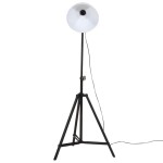 vidaXL Lampă de podea, alb, 61x61x90/150, 25 W, E27 vidaXL Lampă de podea, alb, 61x61x90/150, 25 W, E27