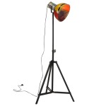 vidaXL Lampă de podea 25 W, multicolor, 61x61x90/150 cm, E27 vidaXL Lampă de podea 25 W, multicolor, 61x61x90/150 cm, E27