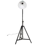 vidaXL Lampă de podea, 25 W, albastru uzat, 61x61x90/150 cm, E27 vidaXL Lampă de podea, 25 W, albastru uzat, 61x61x90/150 cm, E27