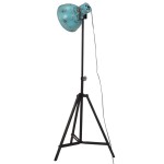 vidaXL Lampă de podea, 25 W, albastru uzat, 61x61x90/150 cm, E27 vidaXL Lampă de podea, 25 W, albastru uzat, 61x61x90/150 cm, E27