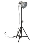 vidaXL Lampă de podea 25 W, argintiu vintage, 35x35x65/95 cm, E27 vidaXL Lampă de podea 25 W, argintiu vintage, 35x35x65/95 cm, E27