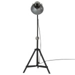 vidaXL Lampă de podea 25 W, argintiu vintage, 35x35x65/95 cm, E27 vidaXL Lampă de podea 25 W, argintiu vintage, 35x35x65/95 cm, E27