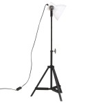 vidaXL Lampă de podea 25 W, alb, 35x35x65/95 cm, E27 vidaXL Lampă de podea 25 W, alb, 35x35x65/95 cm, E27