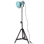 vidaXL Lampă de podea, 25 W, albastru uzat, 35x35x65/95 cm, E27 vidaXL Lampă de podea, 25 W, albastru uzat, 35x35x65/95 cm, E27