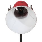 vidaXL Lampă de podea 25 W, roșu uzat, 35x35x65/95 cm, E27 vidaXL Lampă de podea 25 W, roșu uzat, 35x35x65/95 cm, E27
