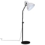 vidaXL Lampă de podea 25 W, alb, 30x30x90-150 cm, E27 vidaXL Lampă de podea 25 W, alb, 30x30x90-150 cm, E27