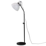 vidaXL Lampă de podea 25 W, alb, 30x30x90-150 cm, E27 vidaXL Lampă de podea 25 W, alb, 30x30x90-150 cm, E27