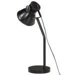 vidaXL Lampă de birou 25 W, negru, 17x17x60 cm, E27 vidaXL Lampă de birou 25 W, negru, 17x17x60 cm, E27