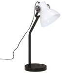 vidaXL Lampă de birou 25 W, alb, 17x17x60 cm, E27 vidaXL Lampă de birou 25 W, alb, 17x17x60 cm, E27