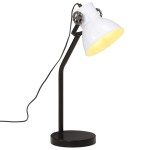 vidaXL Lampă de birou 25 W, alb, 17x17x60 cm, E27 vidaXL Lampă de birou 25 W, alb, 17x17x60 cm, E27