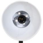 vidaXL Lampă de birou 25 W, alb, 17x17x60 cm, E27 vidaXL Lampă de birou 25 W, alb, 17x17x60 cm, E27