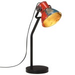 vidaXL Lampă de birou 25 W, multicolor, 17x17x60 cm, E27 vidaXL Lampă de birou 25 W, multicolor, 17x17x60 cm, E27