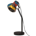 vidaXL Lampă de birou 25 W, multicolor, 17x17x60 cm, E27 vidaXL Lampă de birou 25 W, multicolor, 17x17x60 cm, E27