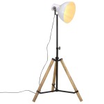 vidaXL Lampă de podea 25 W, alb, 75x75x90-150 cm, E27 vidaXL Lampă de podea 25 W, alb, 75x75x90-150 cm, E27
