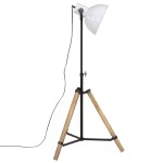 vidaXL Lampă de podea 25 W, alb, 75x75x90-150 cm, E27 vidaXL Lampă de podea 25 W, alb, 75x75x90-150 cm, E27