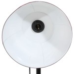 vidaXL Lampă de podea, 25 W, roșu uzat, 75x75x90-150 cm, E27 vidaXL Lampă de podea, 25 W, roșu uzat, 75x75x90-150 cm, E27