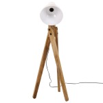 vidaXL Lampă de podea 25 W, alb, 45x45x120 cm, E27 vidaXL Lampă de podea 25 W, alb, 45x45x120 cm, E27