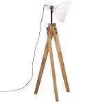 vidaXL Lampă de podea 25 W, alb, 45x45x120 cm, E27 vidaXL Lampă de podea 25 W, alb, 45x45x120 cm, E27