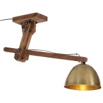 vidaXL Lampă de tavan 25 W, alamă antichizată, 105x30x65-108 cm, E27 vidaXL Lampă de tavan 25 W, alamă antichizată, 105x30x65-108 cm, E27