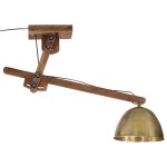 vidaXL Lampă de tavan 25 W, alamă antichizată, 105x30x65-108 cm, E27 vidaXL Lampă de tavan 25 W, alamă antichizată, 105x30x65-108 cm, E27