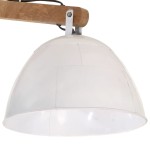 vidaXL Lampă de tavan, 25 W, alb, 105x30x65-108 cm, E27 vidaXL Lampă de tavan, 25 W, alb, 105x30x65-108 cm, E27