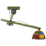 vidaXL Lampă de tavan 25 W, multicolor, 105x30x65-108 cm, E27 vidaXL Lampă de tavan 25 W, multicolor, 105x30x65-108 cm, E27