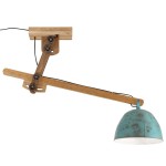 vidaXL Lampă de tavan 25 W, albastru uzat, 105x30x65-108 cm, E27 vidaXL Lampă de tavan 25 W, albastru uzat, 105x30x65-108 cm, E27