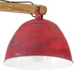 vidaXL Lampă de tavan 25 W, roșu uzat, 105x30x65-108 cm, E27 vidaXL Lampă de tavan 25 W, roșu uzat, 105x30x65-108 cm, E27