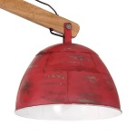 vidaXL Lampă de tavan 25 W, roșu uzat, 29x18x85 cm, E27 vidaXL Lampă de tavan 25 W, roșu uzat, 29x18x85 cm, E27