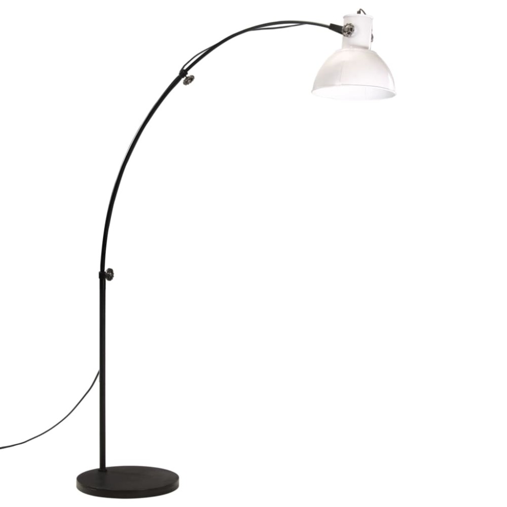 vidaXL Lampă de podea 25 W, alb, 150 cm, E27