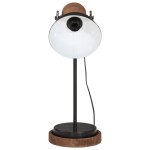 vidaXL Lampă de birou 25 W, negru, 17x17x50 cm, E27 vidaXL Lampă de birou 25 W, negru, 17x17x50 cm, E27