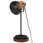 vidaXL Lampă de birou 25 W, negru, 17x17x50 cm, E27 vidaXL Lampă de birou 25 W, negru, 17x17x50 cm, E27