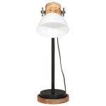 vidaXL Lampă de birou 25 W, alb, 18x18x60 cm, E27 vidaXL Lampă de birou 25 W, alb, 18x18x60 cm, E27