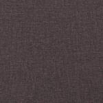 vidaXL Banchetă cu spătar, maro închis, 120x62x75,5 cm, textil vidaXL Banchetă cu spătar, maro închis, 120x62x75,5 cm, textil
