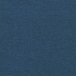 vidaXL Bancă cu spătar, albastru, 120x62x75,5 cm, textil