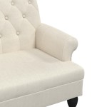 vidaXL Bancă cu spătar, 120x62x75,5 cm, in