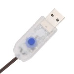 vidaXL Decorațiune Crăciun ren și sanie 160 LED-uri albe calde ratan