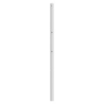 vidaXL Tăblie de pat metalică, alb, 75 cm vidaXL Tăblie de pat metalică, alb, 75 cm
