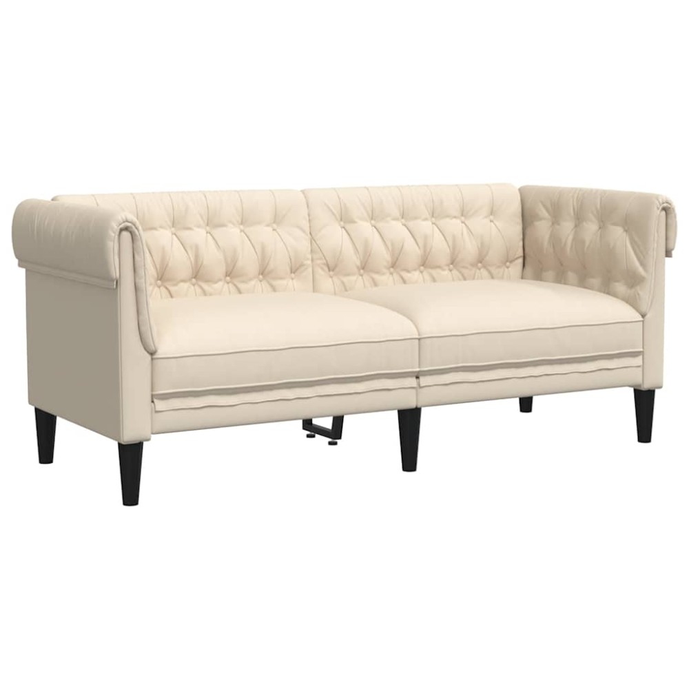 vidaXL Fotoliu canapea Chesterfield cu 2 locuri, in