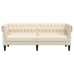 vidaXL Canapea Chesterfield cu 3 locuri, in vidaXL Canapea Chesterfield cu 3 locuri, in