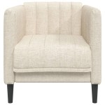 vidaXL Fotoliu canapea, pânză de in