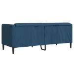 vidaXL Canapea cu 2 locuri, albastru, material textil vidaXL Canapea cu 2 locuri, albastru, material textil