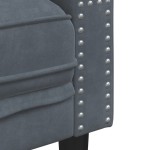 vidaXL Canapea Chesterfield cu pernuțe/2 locuri, verde închis, catifea vidaXL Canapea Chesterfield cu pernuțe/2 locuri, verde închis, catifea