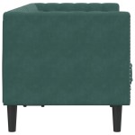 vidaXL Canapea Chesterfield cu pernuțe/2 locuri, verde închis, catifea vidaXL Canapea Chesterfield cu pernuțe/2 locuri, verde închis, catifea